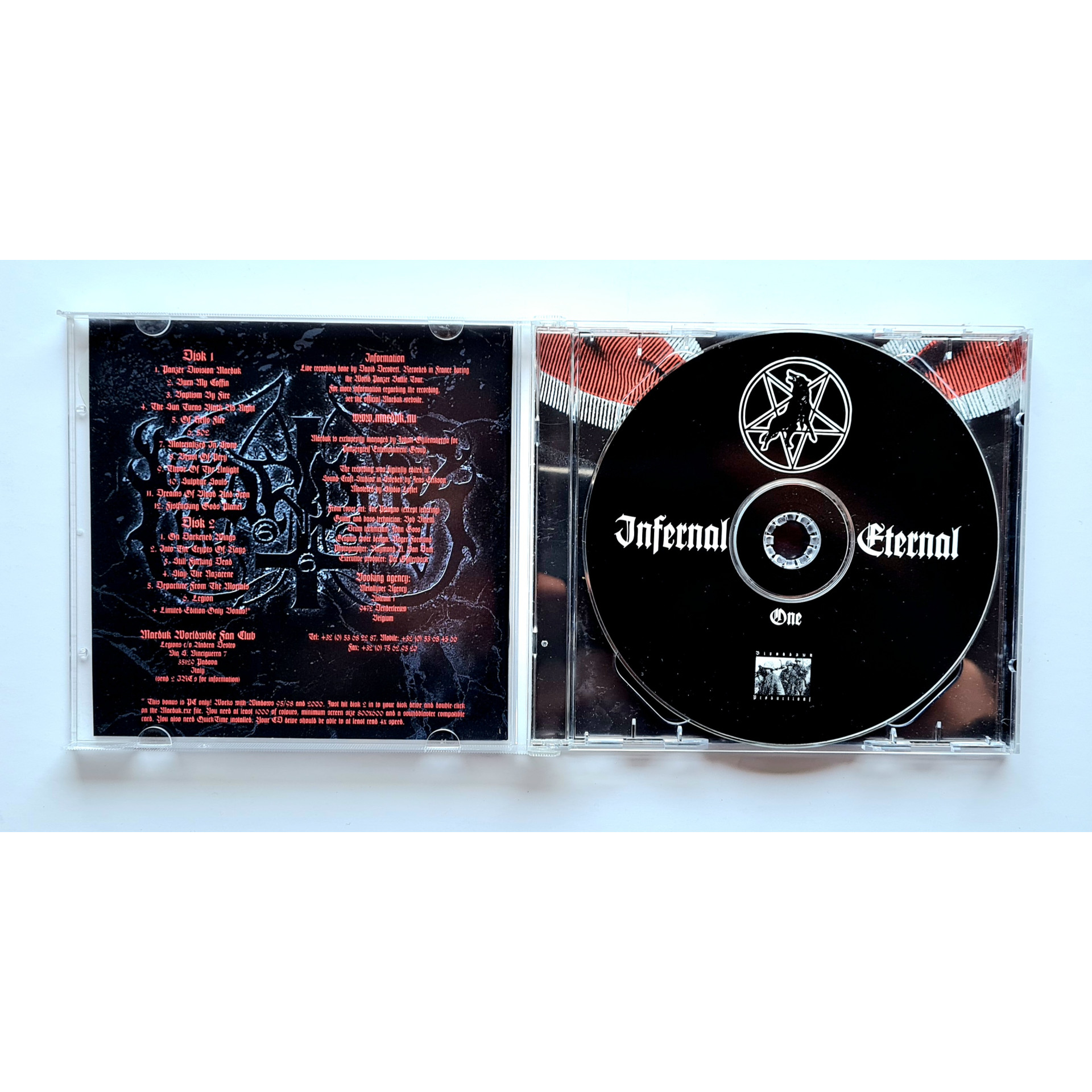 Marduk Infernal Eternal CD Limited Edition